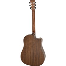 Valler VA530C Lh Cutaway Akustik Solak Gitar Parlak Cilalı