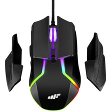 MF Product Strike 0589 Rgb Kablolu Gaming Mouse Siyah