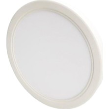 Cata 25W Damla Yuvarlak Sıva Üstü LED Panel Armatür CT-5271 - Beyaz Işık Plastik Kasa CT-5271B-PLS
