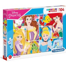 104 Parça Puzzle : Disney Prensesler 27146