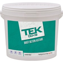 Tek Boya Brüt Beton Astarı 12 Kg- Yeşil