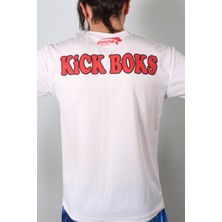 Pars Kick Boks Tişörtü Beyaz