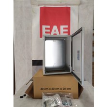 EAE Sıva Üstü Boy Montaj Tavalı Sac Pano 400 x 300 x 200MM