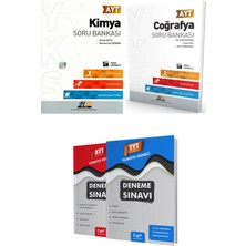 Hız ve Renk Yayınları AYT Kimya - AYT Coğrafya Soru Bankası Seti
