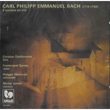 Carl Phılıpp Emmanuel Bach (1714-1788) - CD