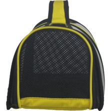 Nerotex Kedi Taşıma Çantası Evcil Hayvan Seyahat Kedi Sırt Çantası Flybag Sarı