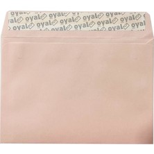 Oyal Buklet Zarf Pembe 80 gr Silikonlu 11 4 x 16 2