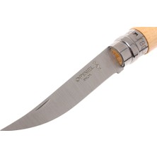 Opinel Inox 8 No Kayın Saplı Fleto Paslanmaz Çelik Çakı