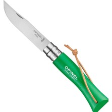 Opinel Inox Trekking 7 No Paslanmaz  Çelik Çakı (Yeşil)