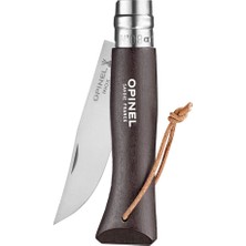 Opinel Inox Trekking 8 No Paslanmaz  Çelik Çakı (Kahvrengi)