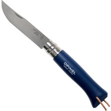 Opinel Inox Trekking 8 No Paslanmaz  Çelik Çakı (Mavi)