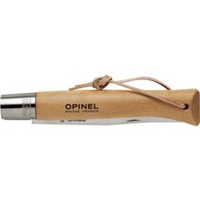 Opinel No 13  Inox Kayın Saplı Paslanmaz Çelik Çakı (Kutulu)