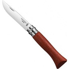 Opinel Inox No 6 Padouk Saplı Paslanmaz Çelik Çakı (Kutulu)