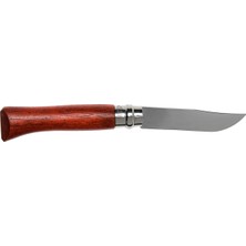 Opinel Inox No 8 Padouk Saplı Paslanmaz Çelik Çakı (Kutulu)