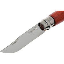 Opinel Inox No 8 Padouk Saplı Paslanmaz Çelik Çakı (Kutulu)