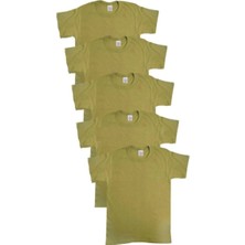 Single Sword Erkek Askeri 5'li Yarım Kol Fanila Askeri Atlet Seti