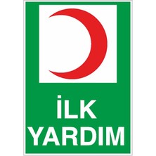 Okularenkkat Ilk Yardım Uyarı Levhası 18 cm x 25 cm