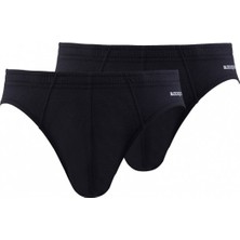 loose Fit 2'li Siyah Boxer 9626