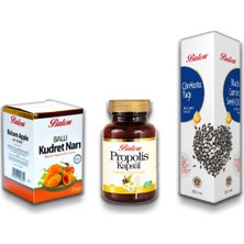 Balen Ballı Kudret Narı Macunu+Propolis Kapsül+Çörekotu Yağı