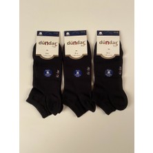 Dündar Erkek Patik Çorap Penye Dikişsiz 3'lü