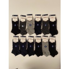 Dündar Erkek Patik Çorap Penye Dikişsiz 12'li