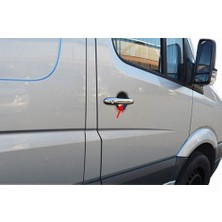 Askrom Vw Crafter Krom Kapı Kolu Tk 2012 - 2016 4 Kapı Paslanmaz Çelik