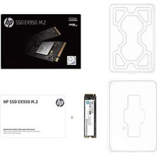 Hp 512GB EX950  M.2 Nvme Pcıe 3500-2250MB/S 3D Tlc Nand 5MS22AA