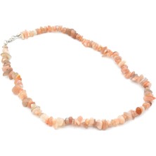 Murty99 Doğal Kırık Taş Güneş Taşı Doğal Taş Kolye 002