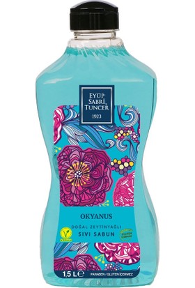 Eyüp Sabri Tuncer Okyanus Doğal Zeytinyağlı Sıvı Sabun 1.5 Lt