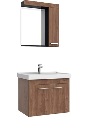 Creavit Note Banyo Dolabı Alt Modül + Üst Modül 65 cm Everest