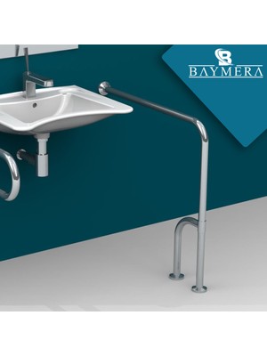 Baymera Yerden Duvara Baston Ayak Tutunma Barı