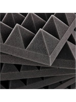 Türkeli Ses Yalıtm Akustik Piramit Süngeri 40 mm 60 Dns 50 x 50