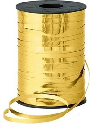 Kikajoy Parlak Metalik Gold (Altın) Rafya 200 Metre