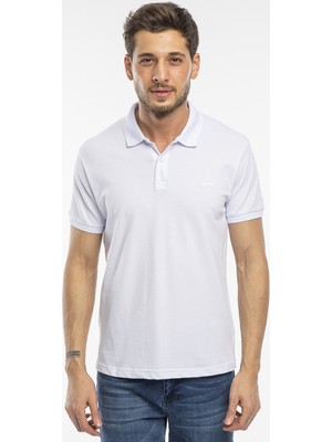 Slazenger SALVATOR Erkek Tişört Beyaz