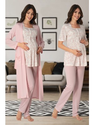 Effortt Sabahlıklı Lohusa Pijama Takımı