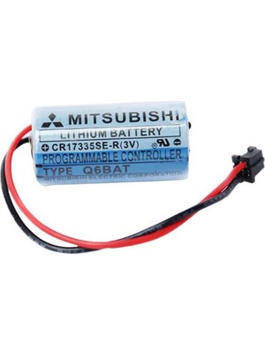 Mitsubishi Q6BAT CR17335SR 3V Lityum Pil (Cnc / Plc Pili)