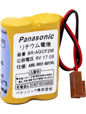 Panasonic BR-AGCF2W 6V Lityum Pil (Cnc / Plc Pili)