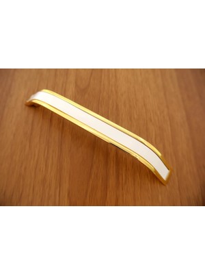 Azm Hırdavat Metax Volga Sarı Beyaz Kulp 128 mm