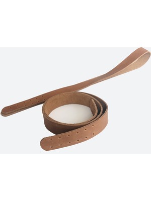 Alfa Tasarım Atölyesi Hakiki Deri Çanta Sapı (Çift)