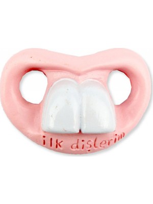 Hayaller Dükkanı 20 Adet Dişim Çıktı Emzik Modeli Pembe P1