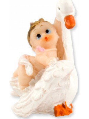 Hayaller Dükkanı 20 Adet Bebek Leyleğin Kanatları Içinde Pembe  Pk1