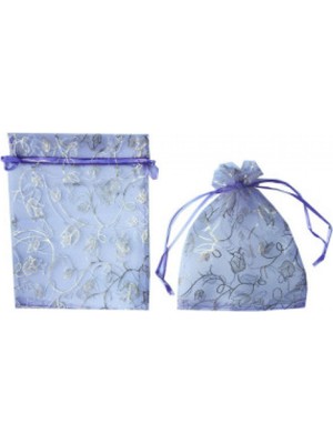 Hayaller Dükkanı Kese Lale Desenli Lila 17*23CM P50