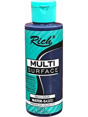Rich Multi Surface Her Yüzey Için Akrilik Boya 120 cc - Lacivert 2324