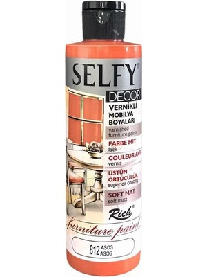 Rich Selfy Decor Vernikli Boya 240 cc - Asos 812