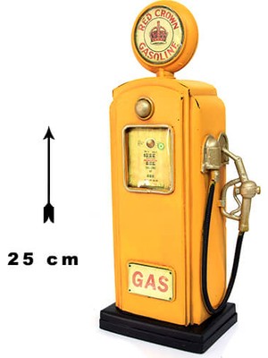 Alacak Olsam Dekoratif Metal Benzin Pompası