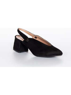 Moda Değirmeni Kadın Klasik Topuklu Ayakkabı MD1004-119-0004