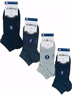 Dündar 6 Adet Dündar Unisex Patik Dikişsiz Cotton Plus Çorap