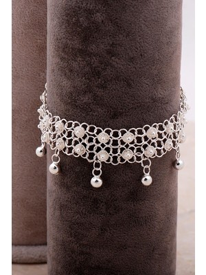 Sümer Telkari Kişniş Akıtma Gümüş Elişi Telkari Bileklik 3577