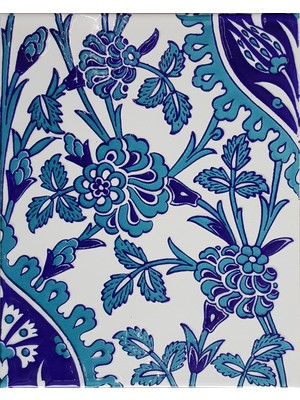 Can Seramik  20*25 Cm CÇ1042 Kütahya Çini Karo 5' Li 1 Paket