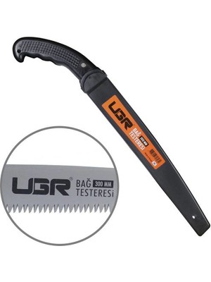 Ugr Bağ Bahçe Dal Budama Testeresi Plastik Kılıflı Kemer Aparatlı